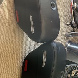 Harley Leather Saddlebags
