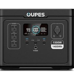 OUPES 1500 W , 1488WH Power Station 