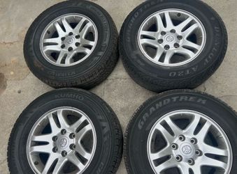 Toyota rims and tires