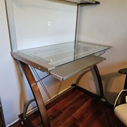 Glass Computer Desk