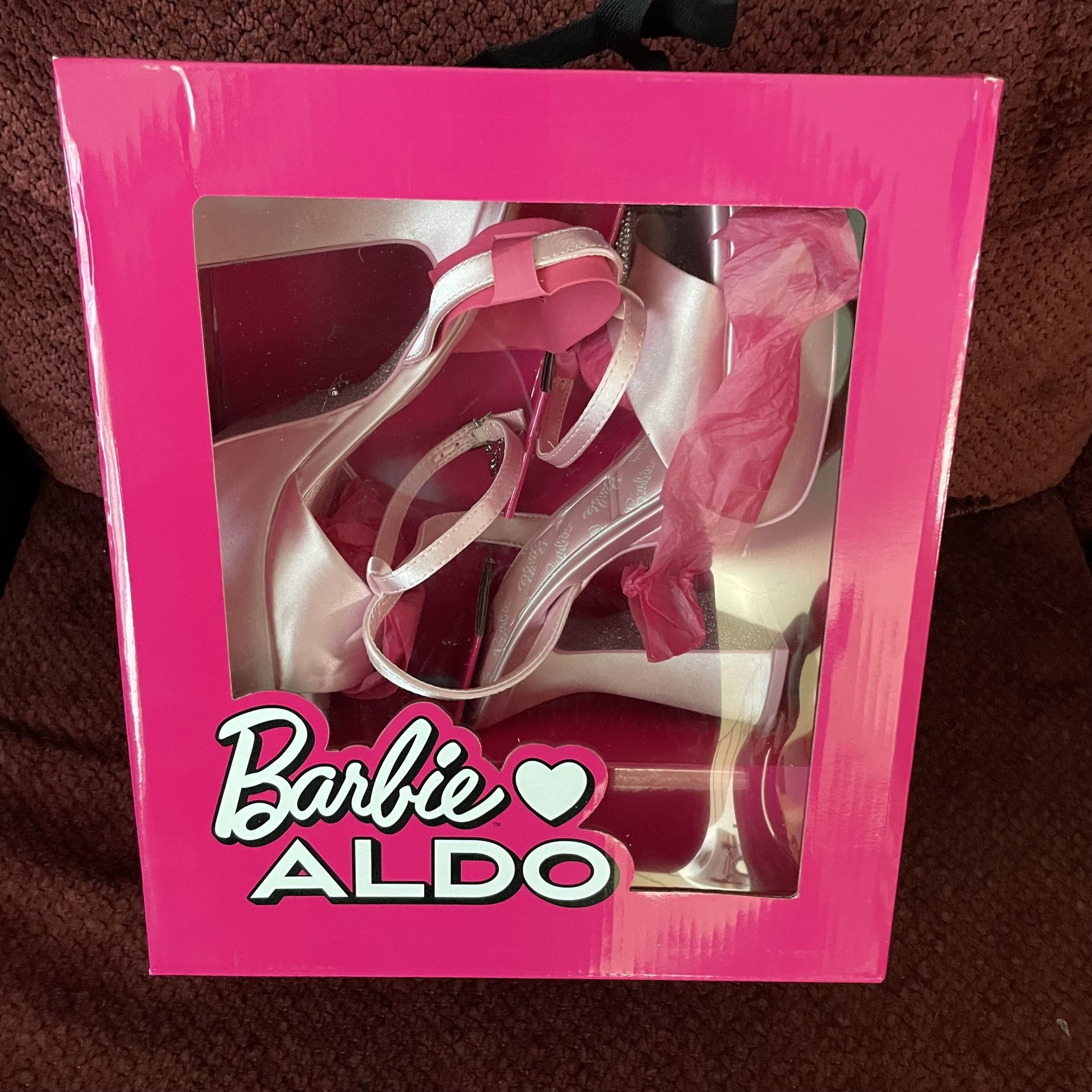 Barbie x Aldo limited Edition Collection Platform Heels Pink
