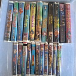Original Disney Vhs Tapes