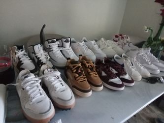 Jordan and nike $400 for all or each $40 size 4 to 10 womens