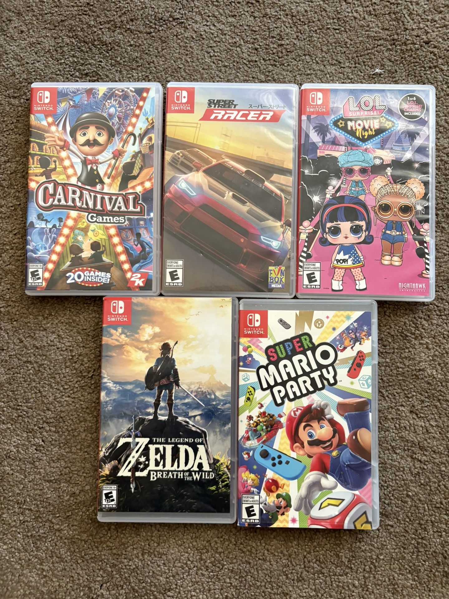 Nintendo Switch Video Games ( Hesperia Ca )