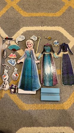 Elsa Frozen Magnetic Dress up