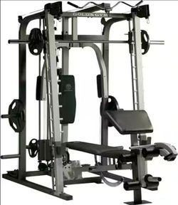 (Free 45+35+25Plates) When you buy this Sturdy Smith Machine Multi-Station. 13Exercises over. Miami 33130. Delivery fee.
Weights  Set Inluded

Total $