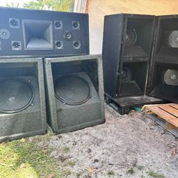 Speakers/Subwoofer All Tested & In Good Working Condition