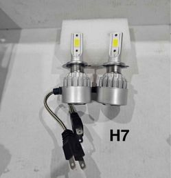 H7 LED Headlight Bulbs Set of 2