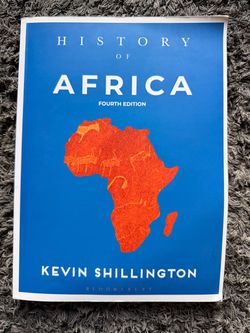 History of Africa 4th Edition by Kevin Shillington ISBN - 978-1-137-50403-6