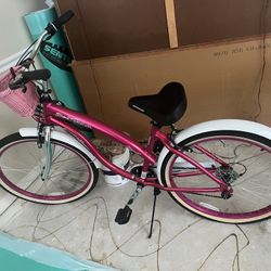 7 Speed Pink Bike