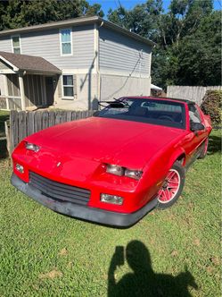 Red Chevy Camaro Rs