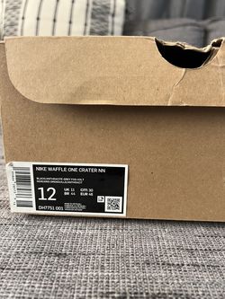 Nike Waffle One Crater Black Anthracite