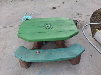 Step 2  picnic table