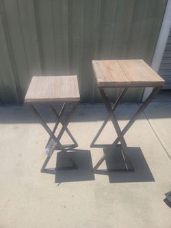 2 decorative tables $20 for both