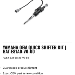 17+ yamaha r6 quick shifter