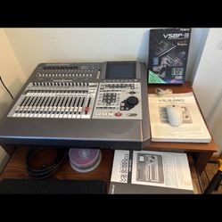 Roland VS2480DVD LOADED VS8F-3 w Plugins and 3x VS8F-2 cards VS 2480 DVD CD 120G SD Drive