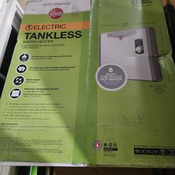 rheem electric tankless water heater retex 36