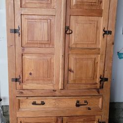 Wood Armoire