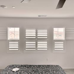 Plantation Shutters- FREE ESTIMATES & SAME DAY PRICING, Custom, Real Wood, Window Shutters, Treatments, Coverings. Persianas de Madera.