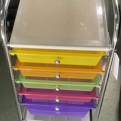 Costway 6 Drawer Rolling Craft Cart 