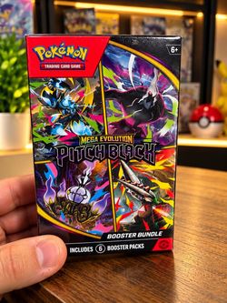 Pokémon TCG Mega Evolution Pitch Black Booster Bundle