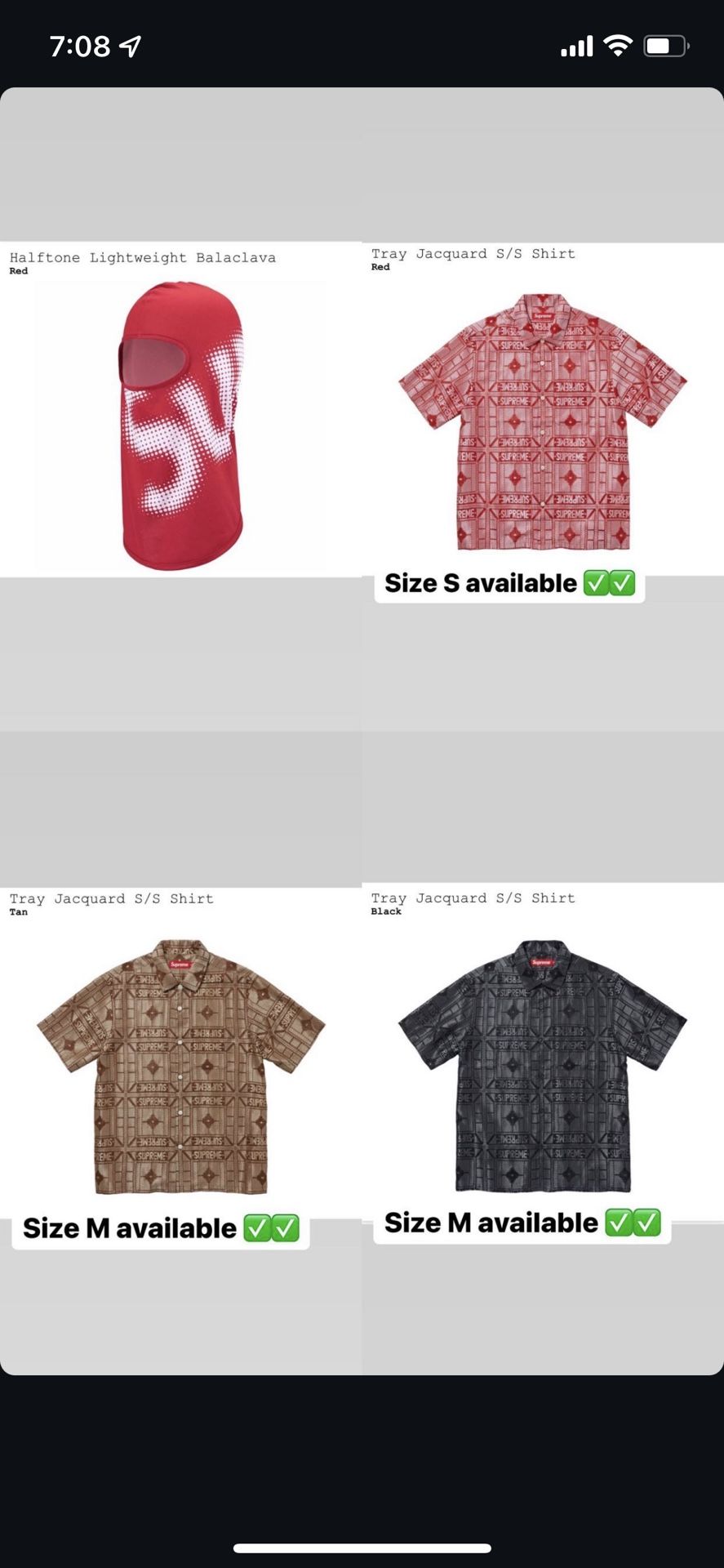 Supreme SS 24 Maradona Tee, Backpacks, Beanies,hooded Sweatshirt. 