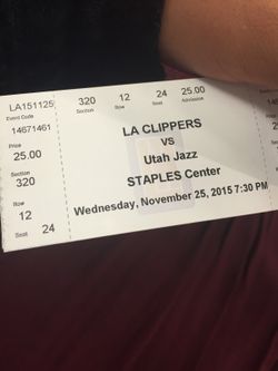 Clippers vs Utah