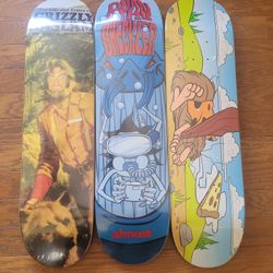 Rare Vintage Almost Skateboards NOS Ryan Sheckler Captain Caveman Skateboard 