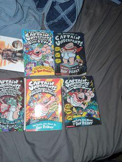 Captain underpants books