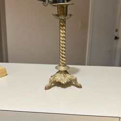 Bronze candle Stick Holder. 