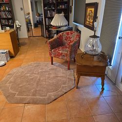 Vintage Lamp Established 1968 By Dona Creath Designs lamp height 29 inches. Shape: 9in X 15 in  X 24 in