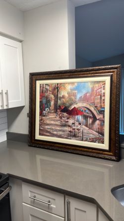 Wall decor for home. Cafe. Little Europe