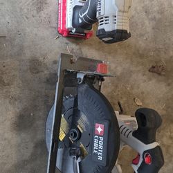 PORTER-CABLE 20V MAX 1/2-inch cordless drill & Porter-Cable 20V MAX* 6-1/2 in. Cordless Circular Saw
