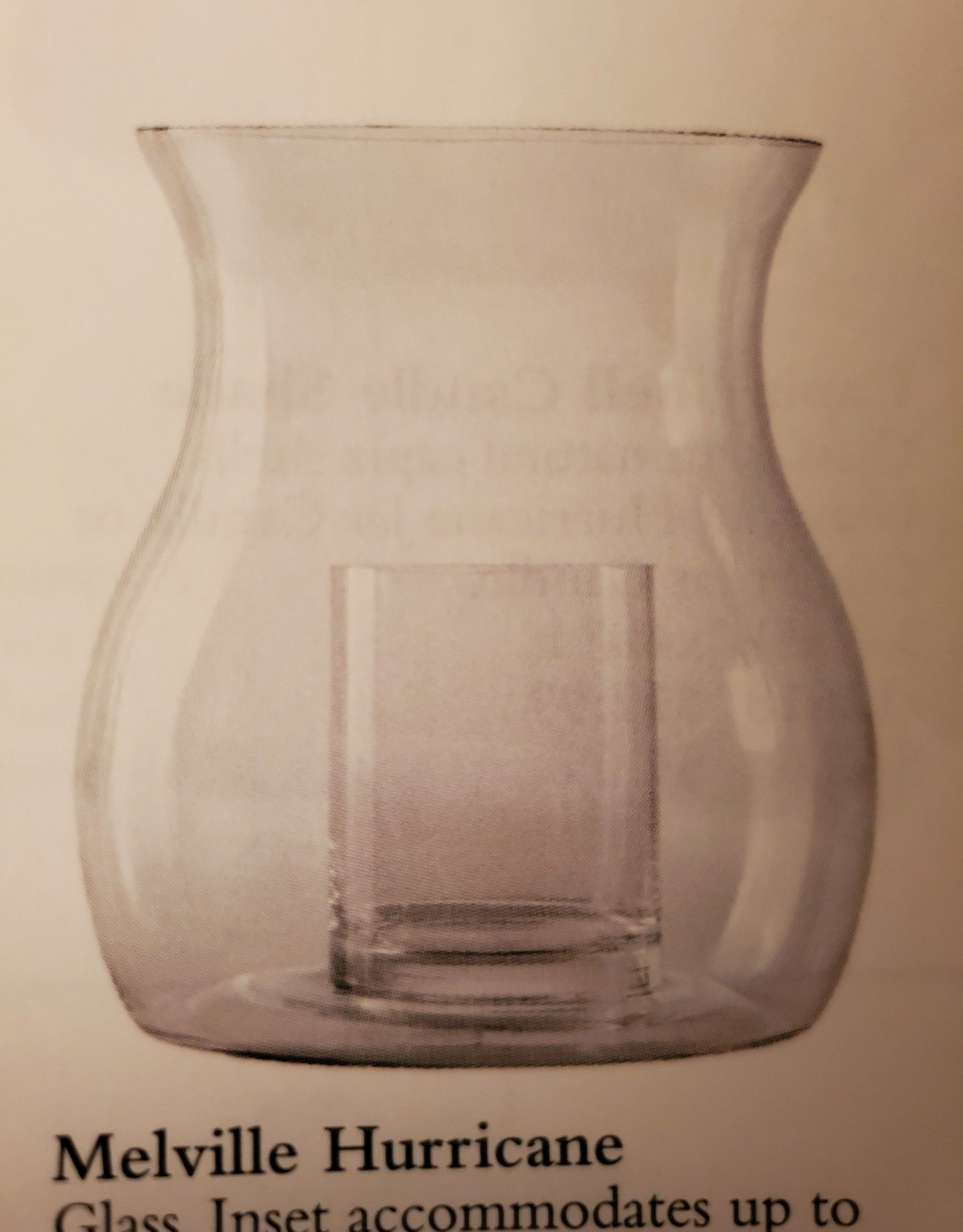 Home Interiors, 2 piece Hurricane set