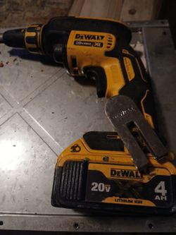 Dewalt 20 Max Xr Sheetrock Drill .