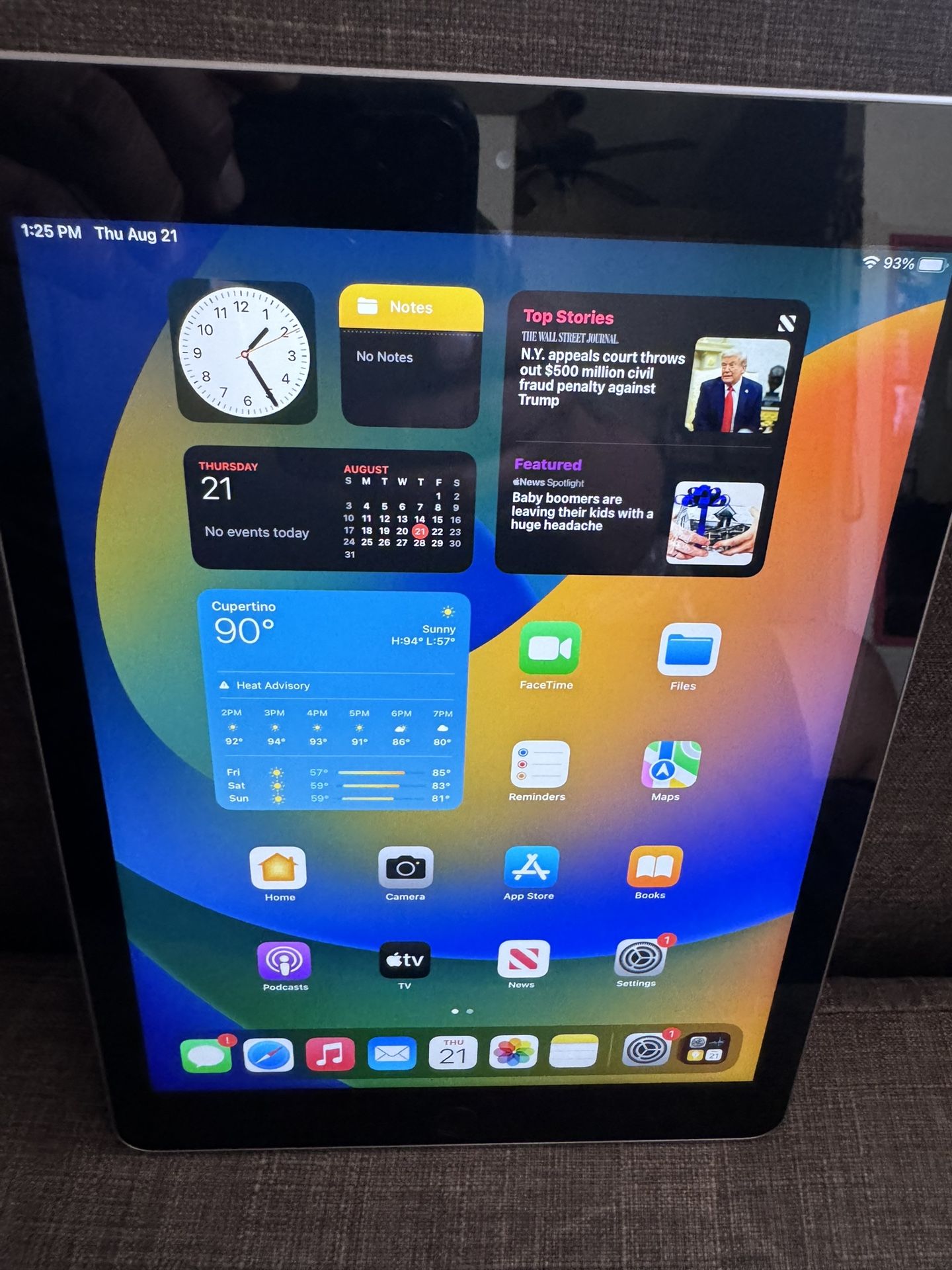 iPad 5th Gen 32gbs 