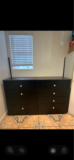 8-Drawer black