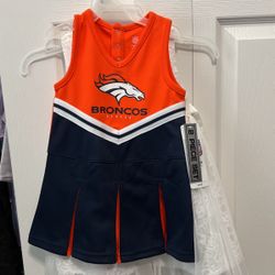 Broncos Toddler dress 