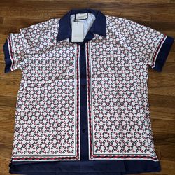 Gucci Designer button up shirt