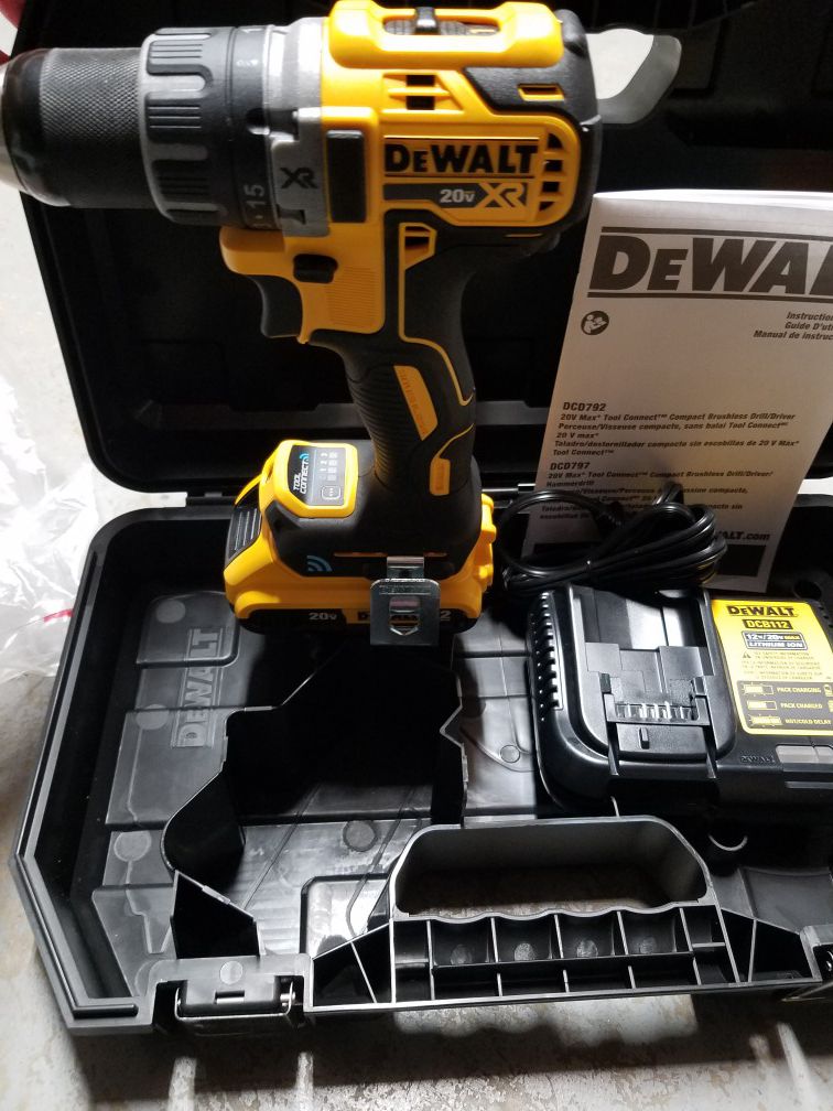 New dewalt 20v XR Brushless hammer drill/driver