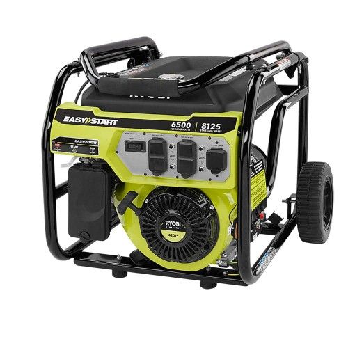 Ryobi 6,500-Watt Gas Powered Generator