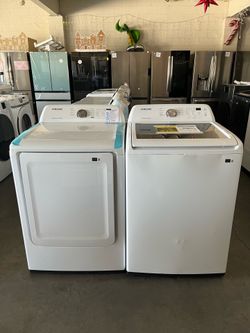 Samsung washer and gas dryer