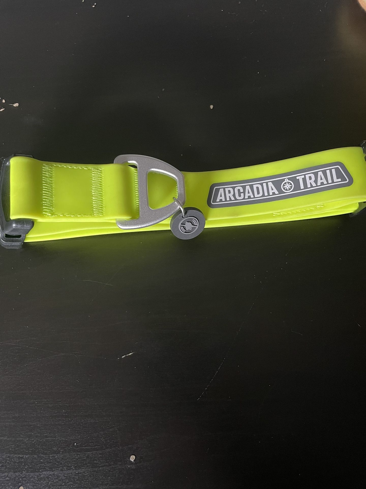 Arcadia Trail Dog Collar Neon Green Size L