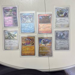 Holo Sleeved Pokemon Cards 