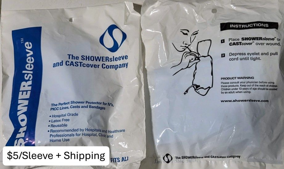 Shower Sleeve 1ct