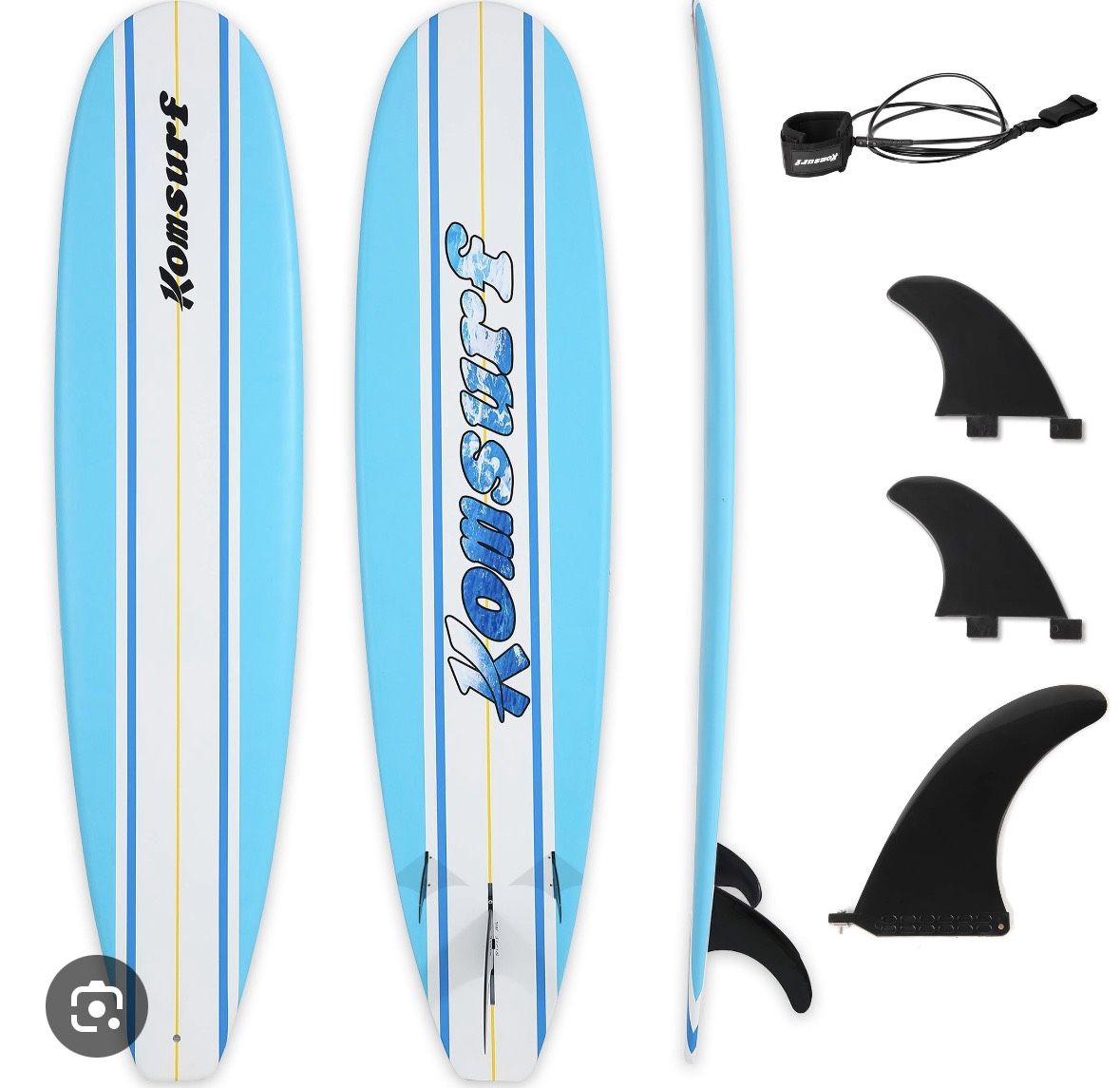 Surf Longboard 6’8 Fiber Glass
