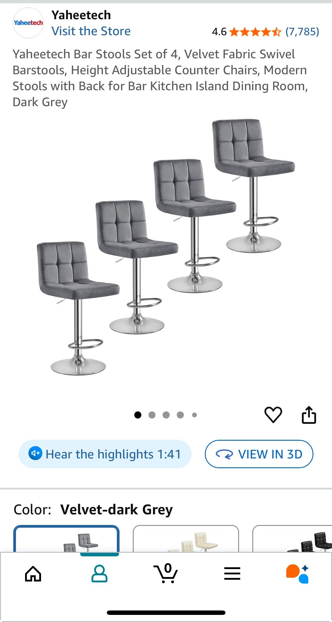 Counter Top Stools Perfect Condition 