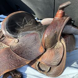 Leather Horse Saddle 