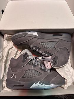 size 11 Air Jordan 5 Retro Wolf Grey DS