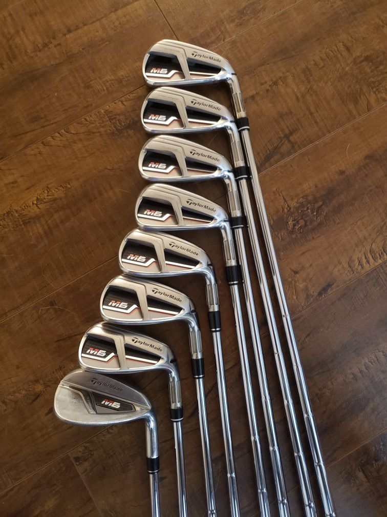 Taylormade M6 Irons (Used) 4-PW, SW
